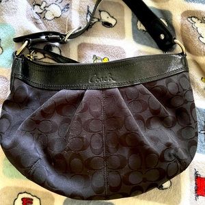 Coach purse, small, black.
